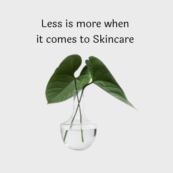 Less Is More When It Comes to Skincare