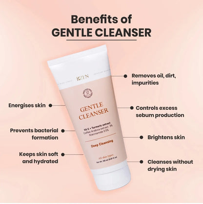Gentle Cleanser and Dewy Day Face Moisturiser + Spf 30 Combo